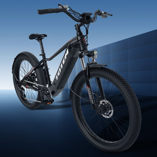 QNUT Fat Tire Electric Mountain Bike for Adults - Ranger